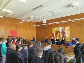   Foto „Zukunftstag“ im Justizzentrum Hildesheim am 23.04.2015